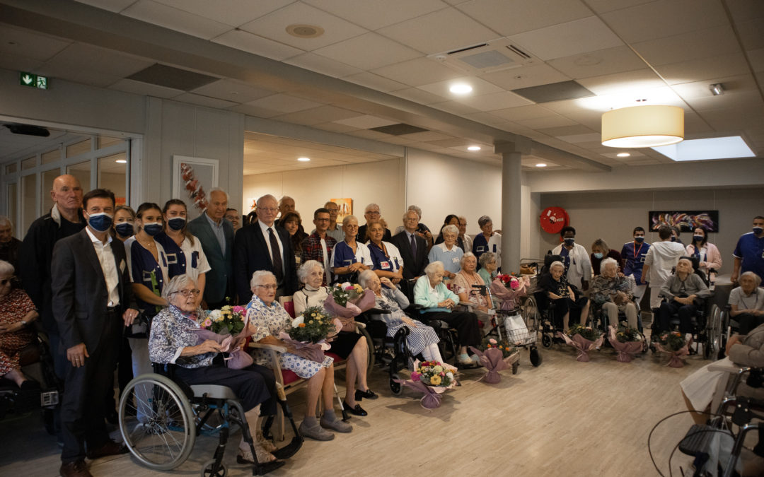 La Fondation du Parmelan a fêté ses 11 résidentes centenaires le 15 octobre !