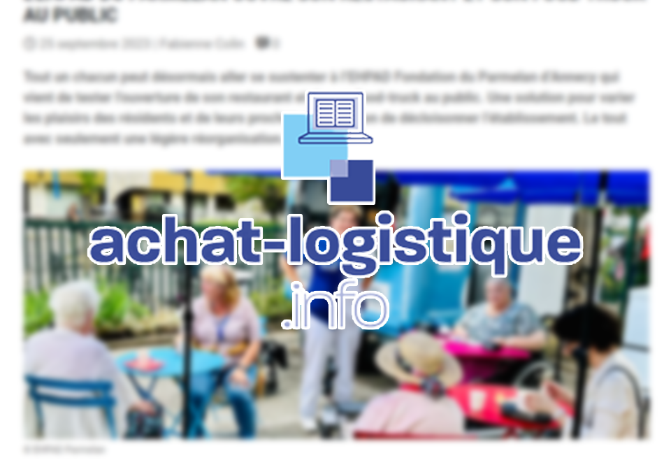 “Achat logistique info” du 25 septembre 2023